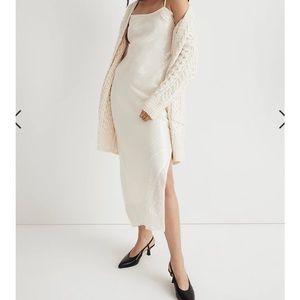 Madewell x Aimee Song Sequin Slip Maxi Dress